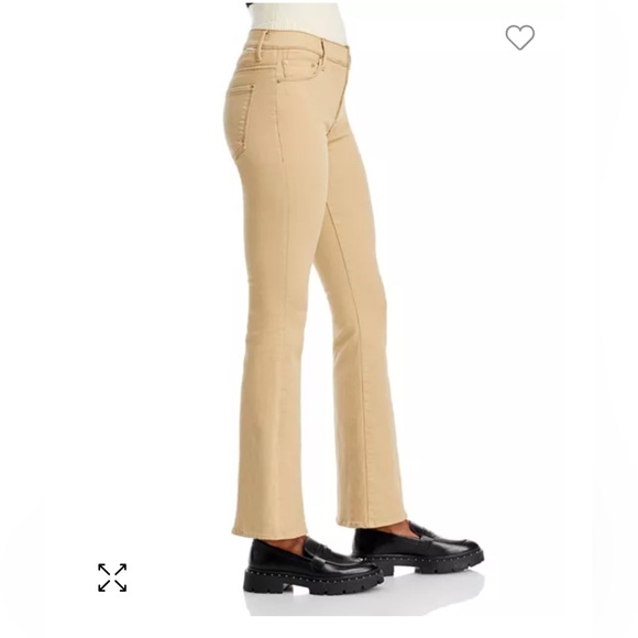 MOTHER The Weekender in Chalk It Up Mod Rise Flare Jeans - Picture 10 of 13